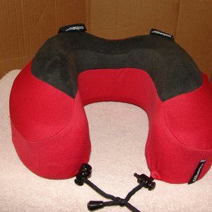 Cabeau Red and Black Travel Neck Pillow
